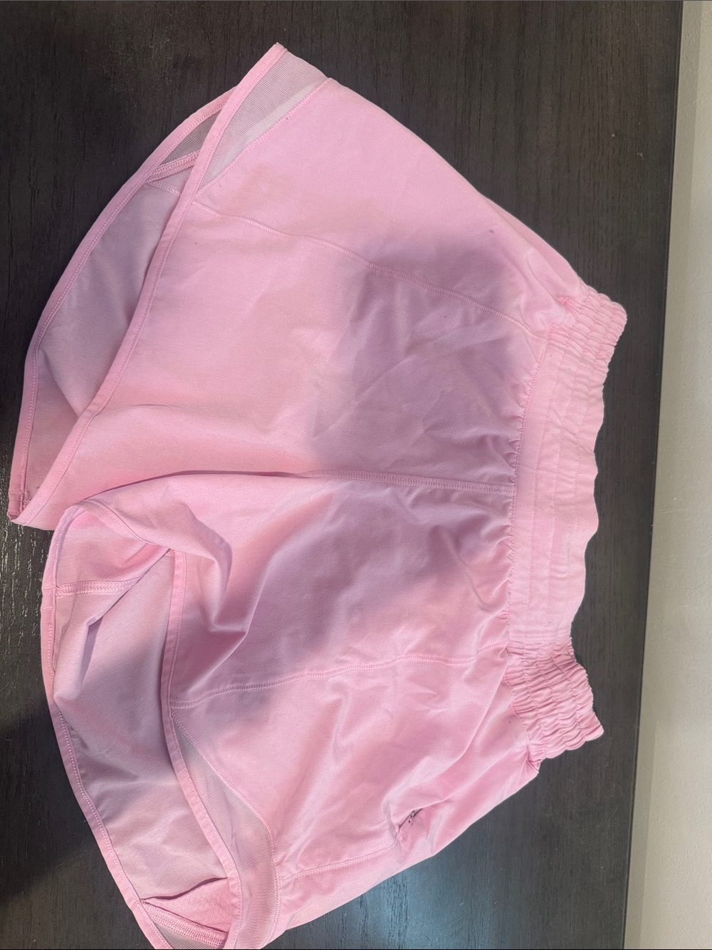 Lululemon Hotty Hot 4 Inch High Waisted Vita Pink Lightweight Running Shorts